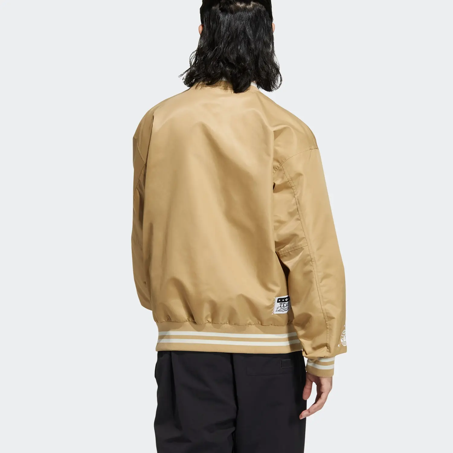 MC Куртка мужская Светло-хаки Adidas Originals, хаки — фото 3