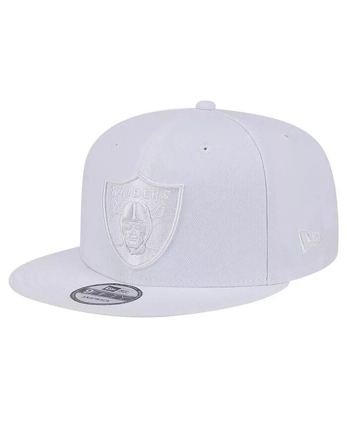 

Мужская бейсболка Las Vegas Raiders Main White on White 9FIFTY Snapback New Era, белый