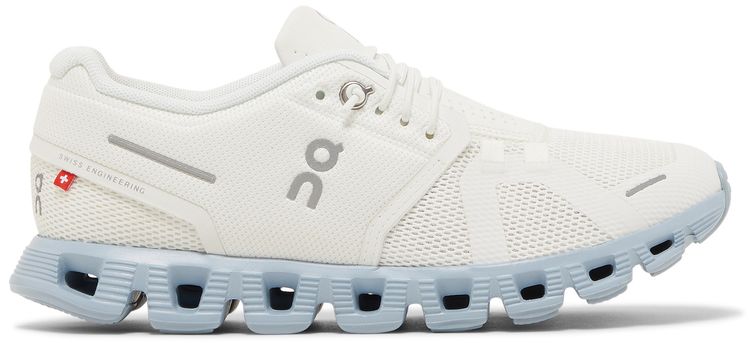 Кроссовки ON Wmns Cloud 5 'White Chambray', белый