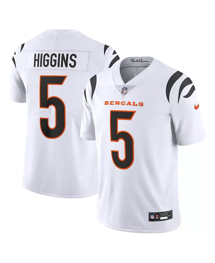 

Мужская футболка Te Higgins Cincinnati Bengals Vapor Untouchable Limited Nike, белый