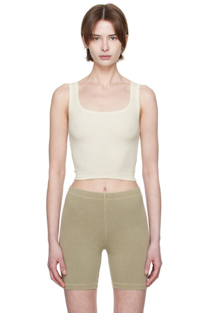 

Майка из хлопка в рубчик Off-White SKIMS