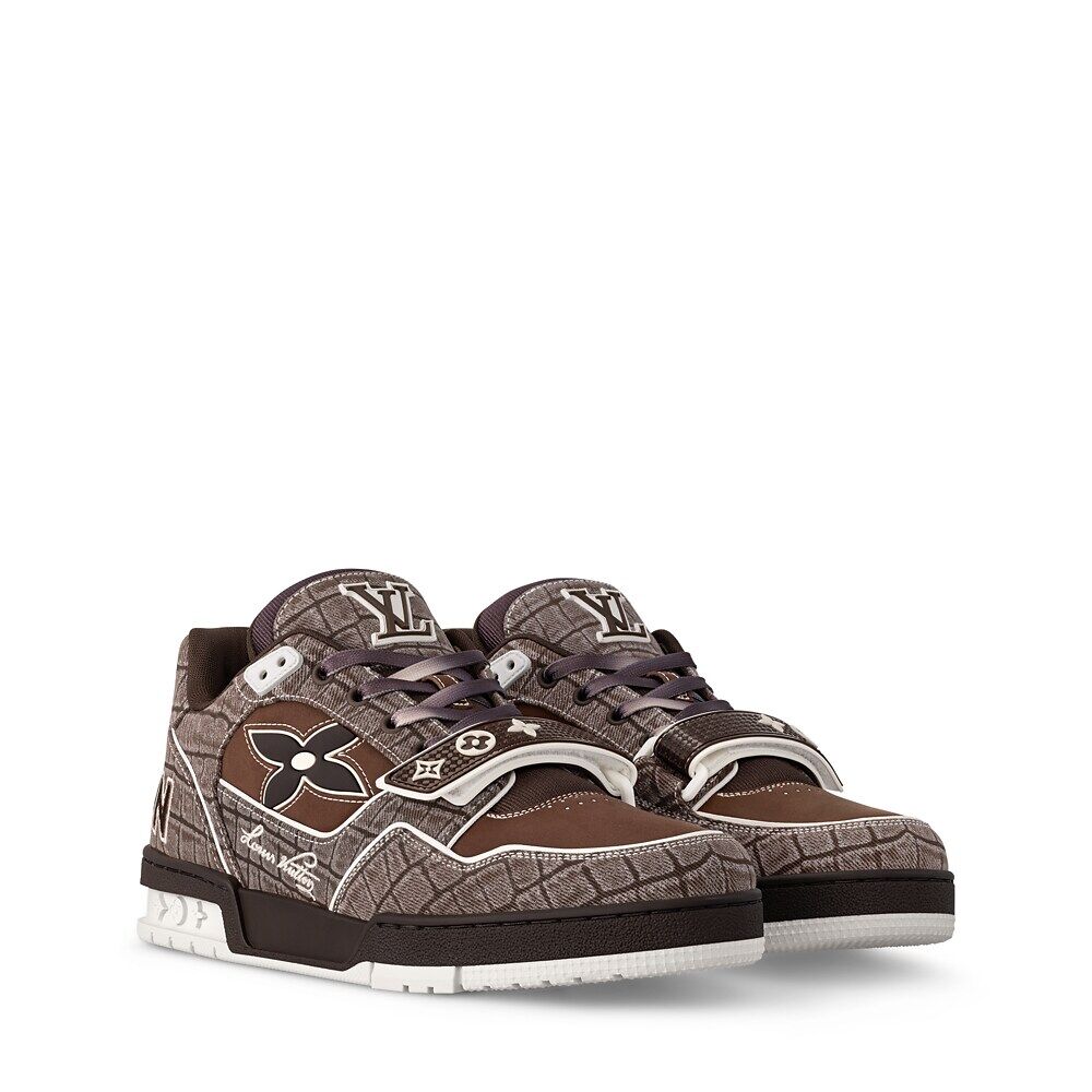 

Кроссовки LV Trainer Louis Vuitton, коричневый