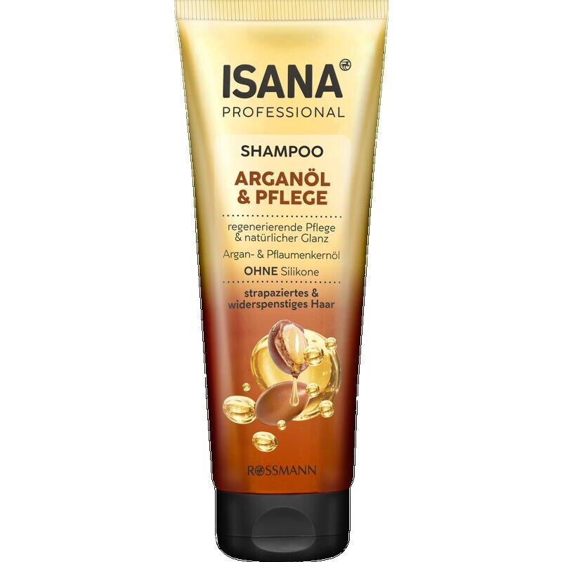 

Шампунь с аргановым маслом и уходом ISANA, 250 ml