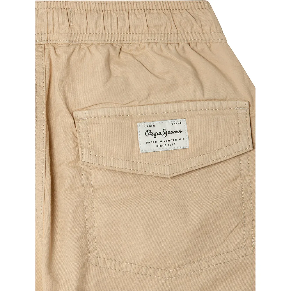 Джинсы Пепе, брюки Стивен Pepe jeans, бежевый — фото 3