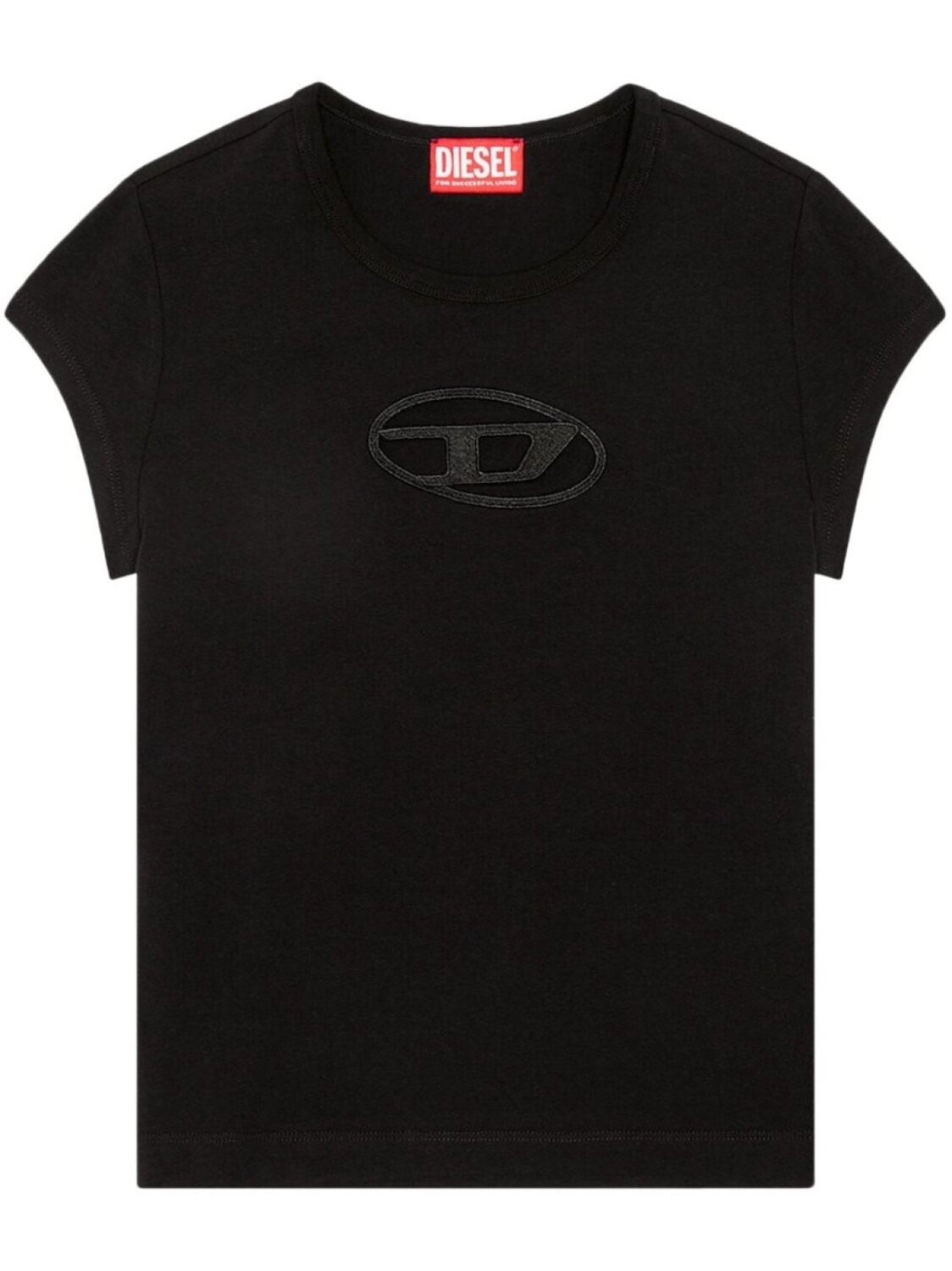 

Diesel футболка T-Angie с логотипом, черный