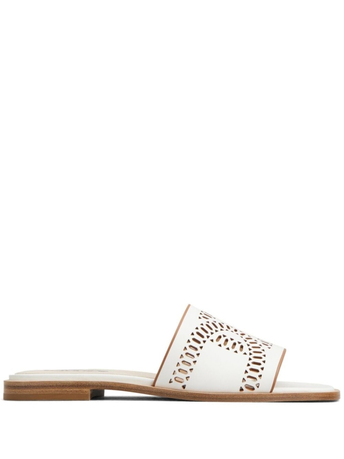 

Tod's сандалии с перфорацией, белый