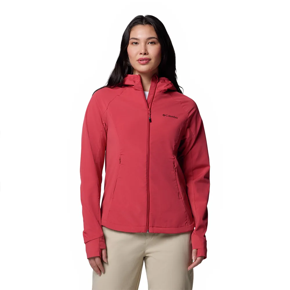 

Куртка Columbia Sweet As III softshell, розовый