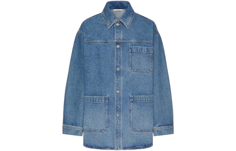 

Valentino Джинсовая куртка мужская синяя, Blue