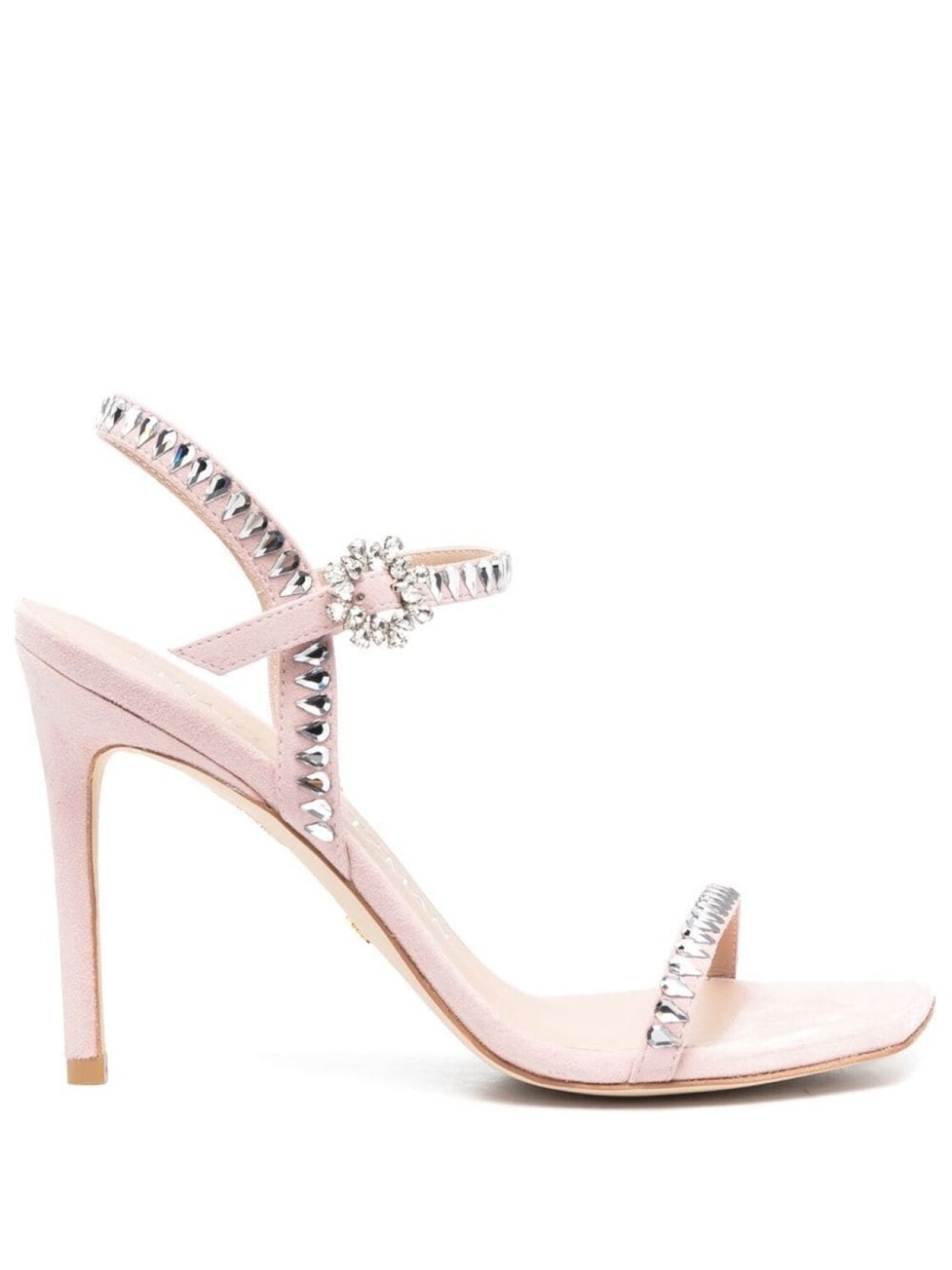 Stuart Weitzman босоножки Gemcut 100, розовый