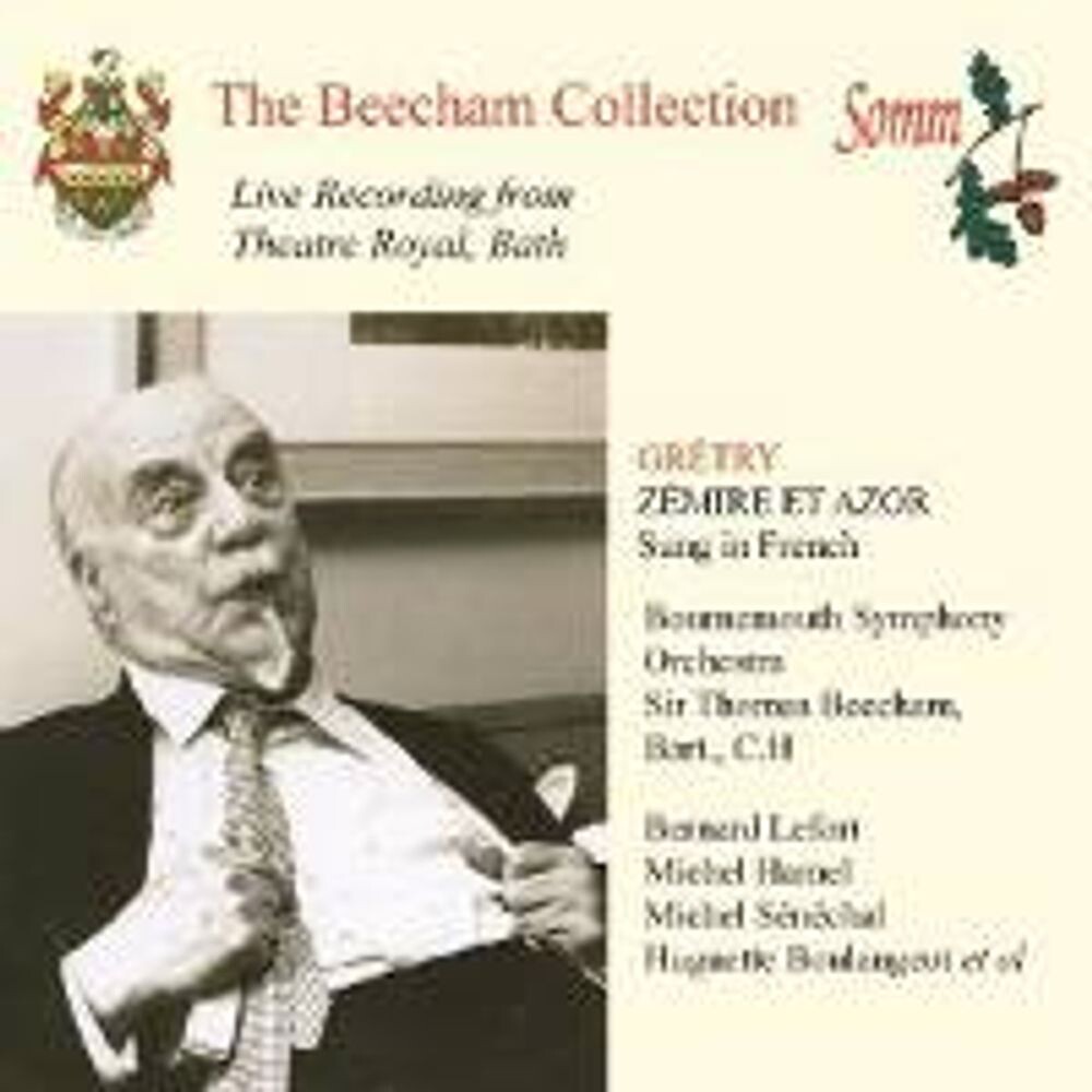 

Диск CD Gretry :Zemire Et Azor - André Grétry, Sir Thomas Beecham
