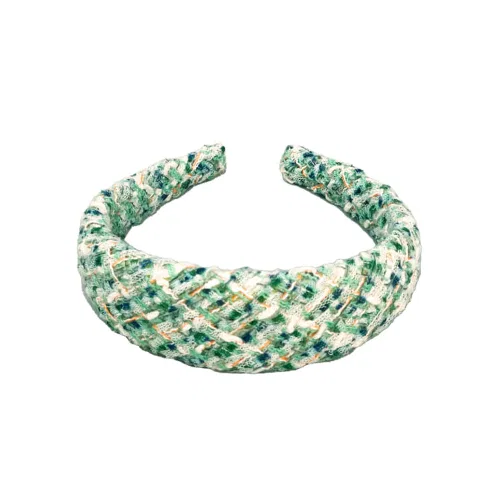 Мятная повязка на голову Tweed Hair Band