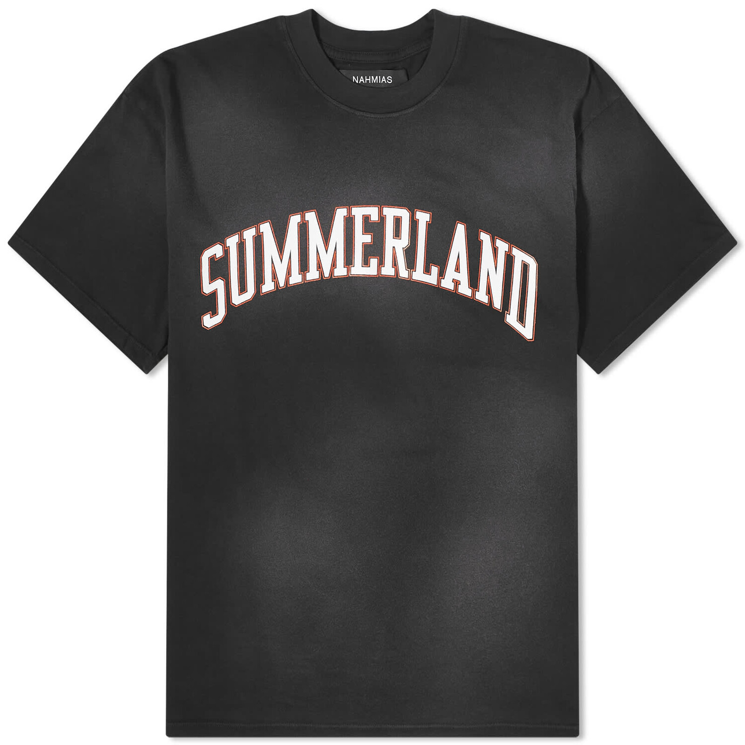 

Футболка Nahmias Summerland Collegiate, цвет Faded Black