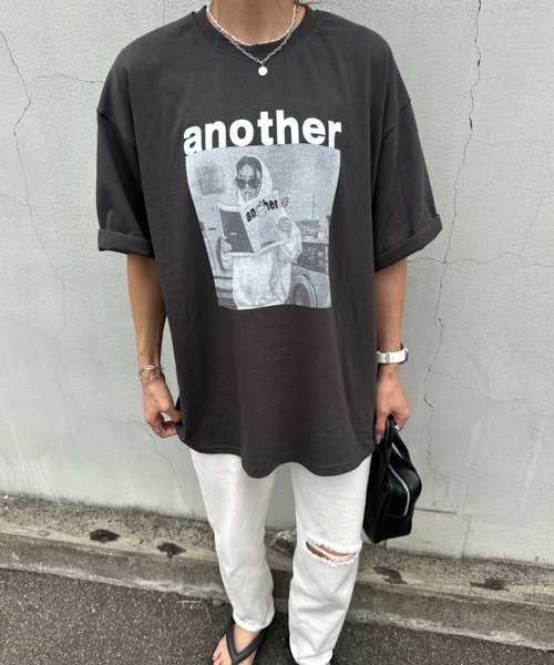 

Футболка оверсайз с логотипом, мужская ISOOK, угольно-серый