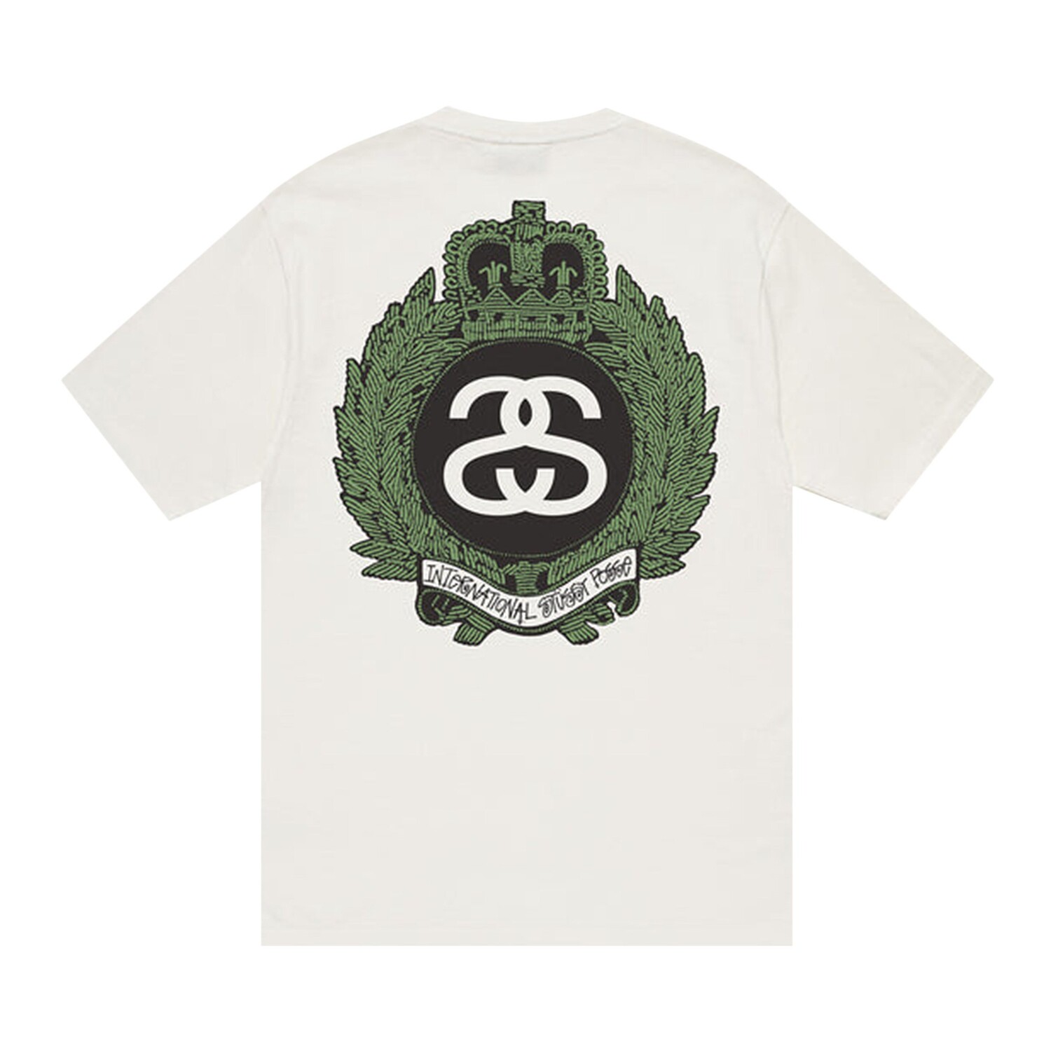 Футболка Stussy Crown Wreath, окрашенная в пигмент, Натуральный — фото 2