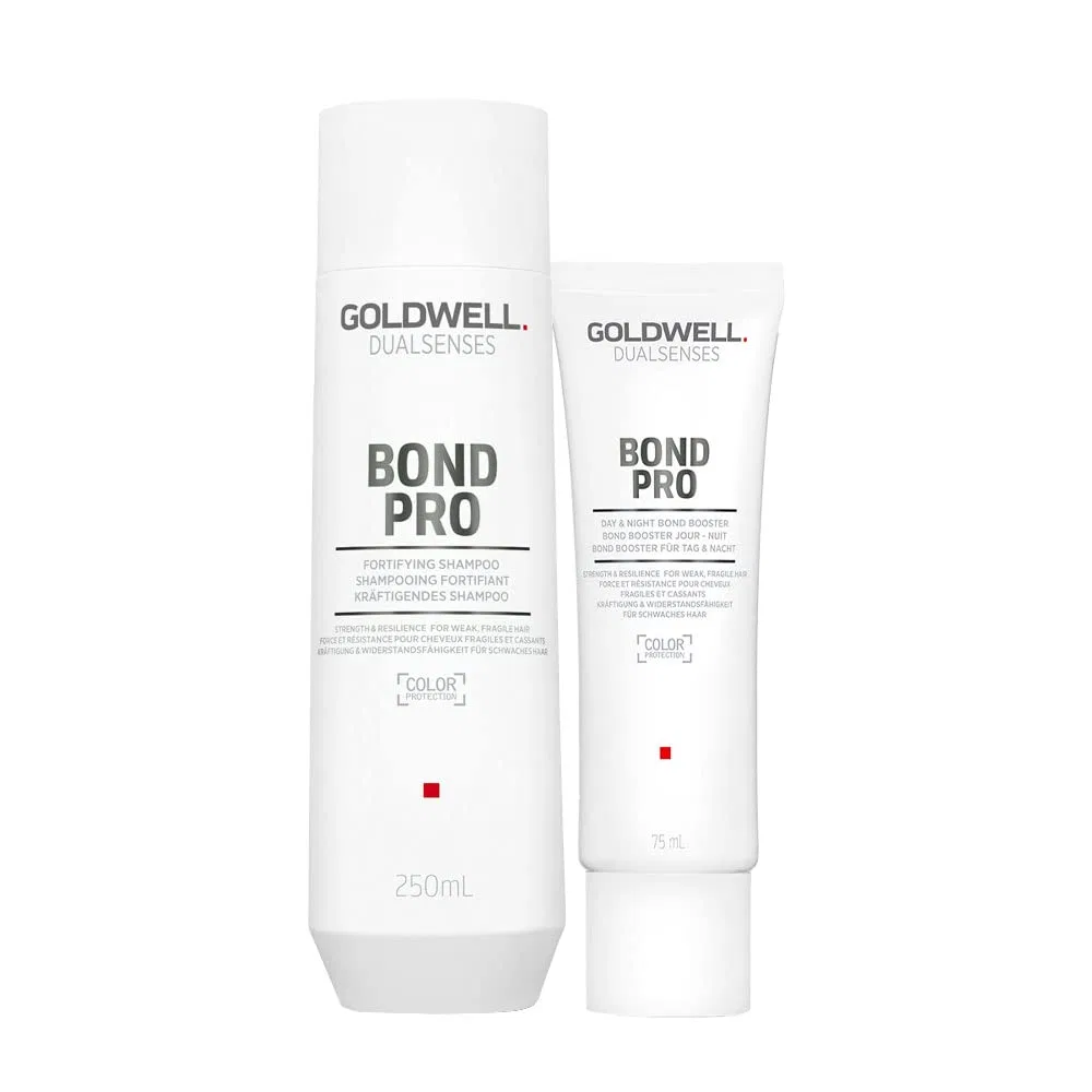 Укрепляющий шампунь Bond Pro 250 мл и бустер 75 мл от Goldwell Dualsenses Goldwell