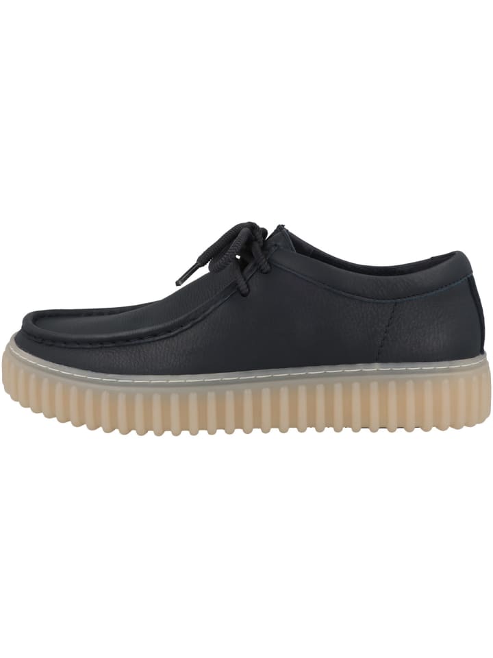 

Туфли на шнуровке Clarks, темно-синий