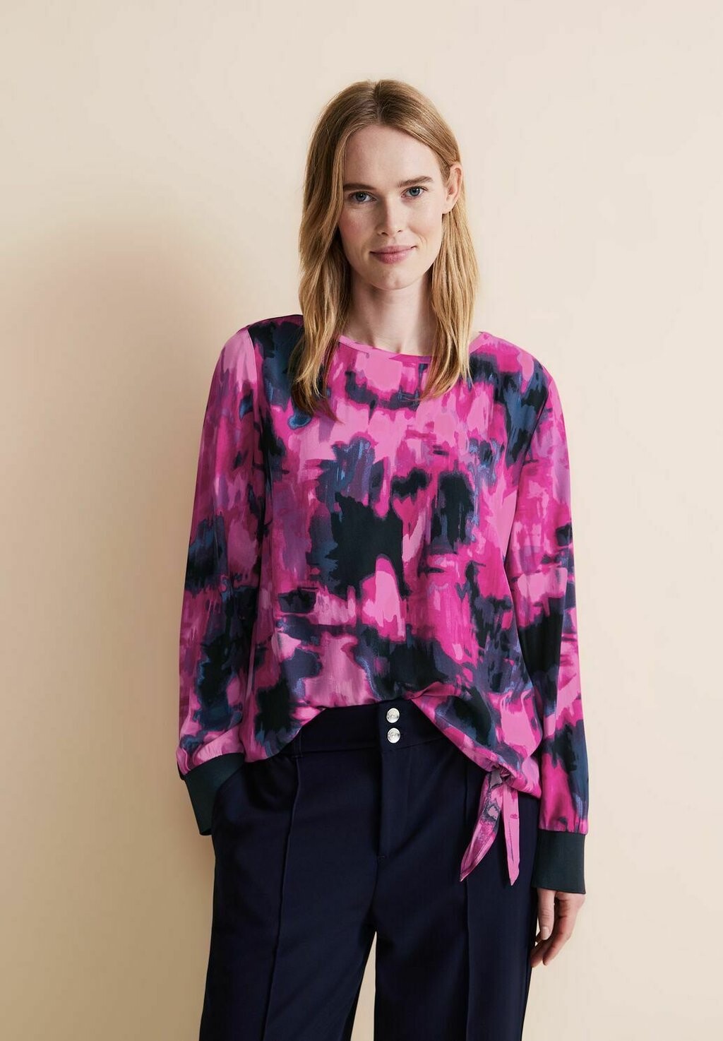 

Блузка MIT KNOTEN Street One, цвет pink