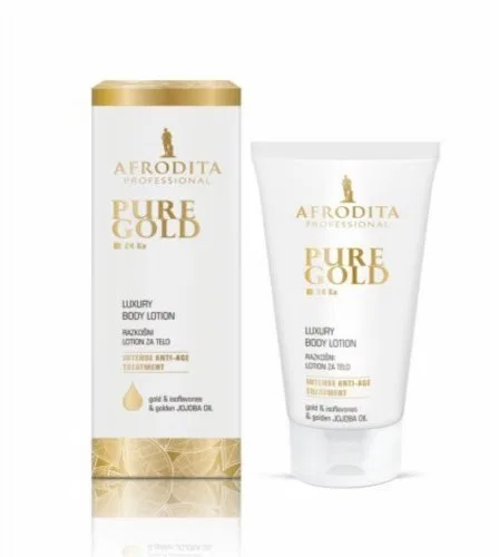 Роскошный лосьон для тела «Pure Gold 24 Ka» Afrodita Professional