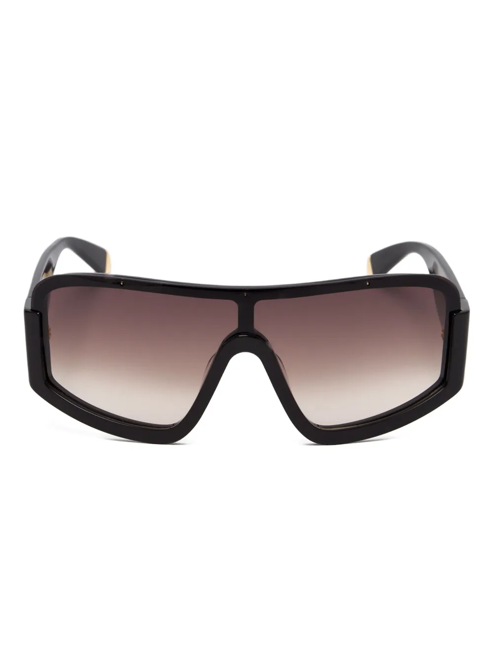 

Солнцезащитные очки в геометричной оправе Stella McCartney Eyewear, коричневый