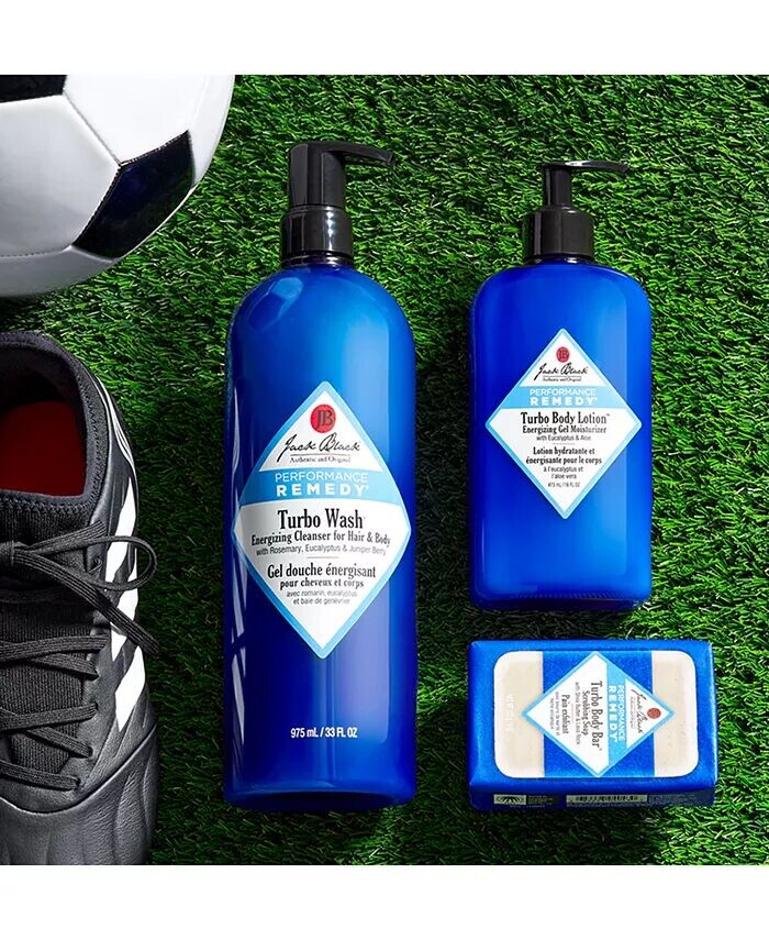 Энергетический увлажняющий гель Turbo Body Lotion, 16 унций Jack Black — фото 3