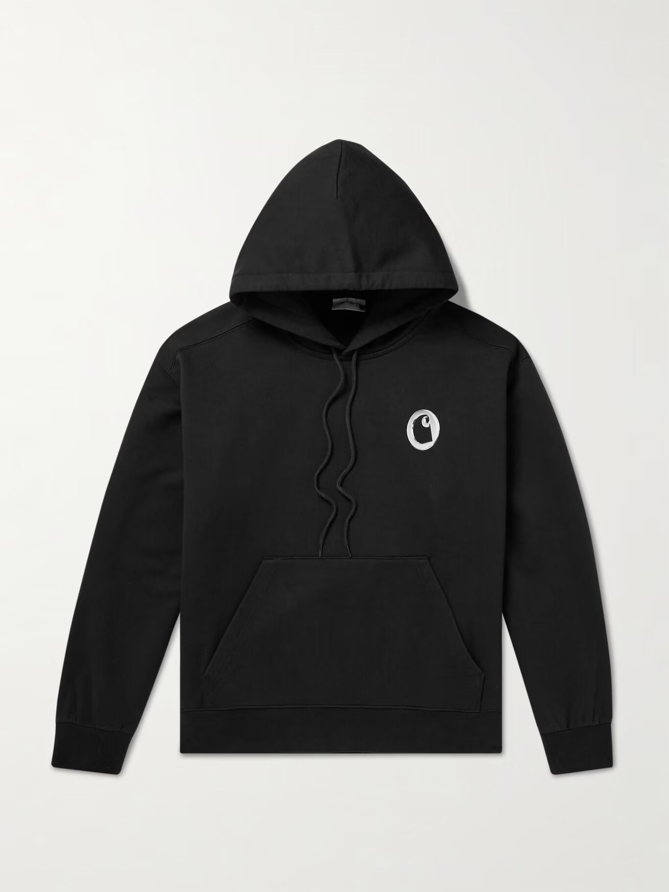 

Толстовка с капюшоном из хлопчатобумажной смеси с логотипом CARHARTT WIP, черный