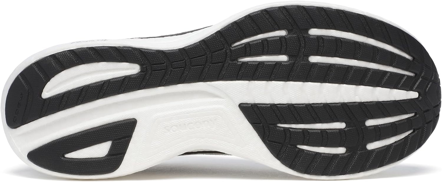 Мужские кроссовки для бега Saucony Ride 18, белый/черный — фото 3