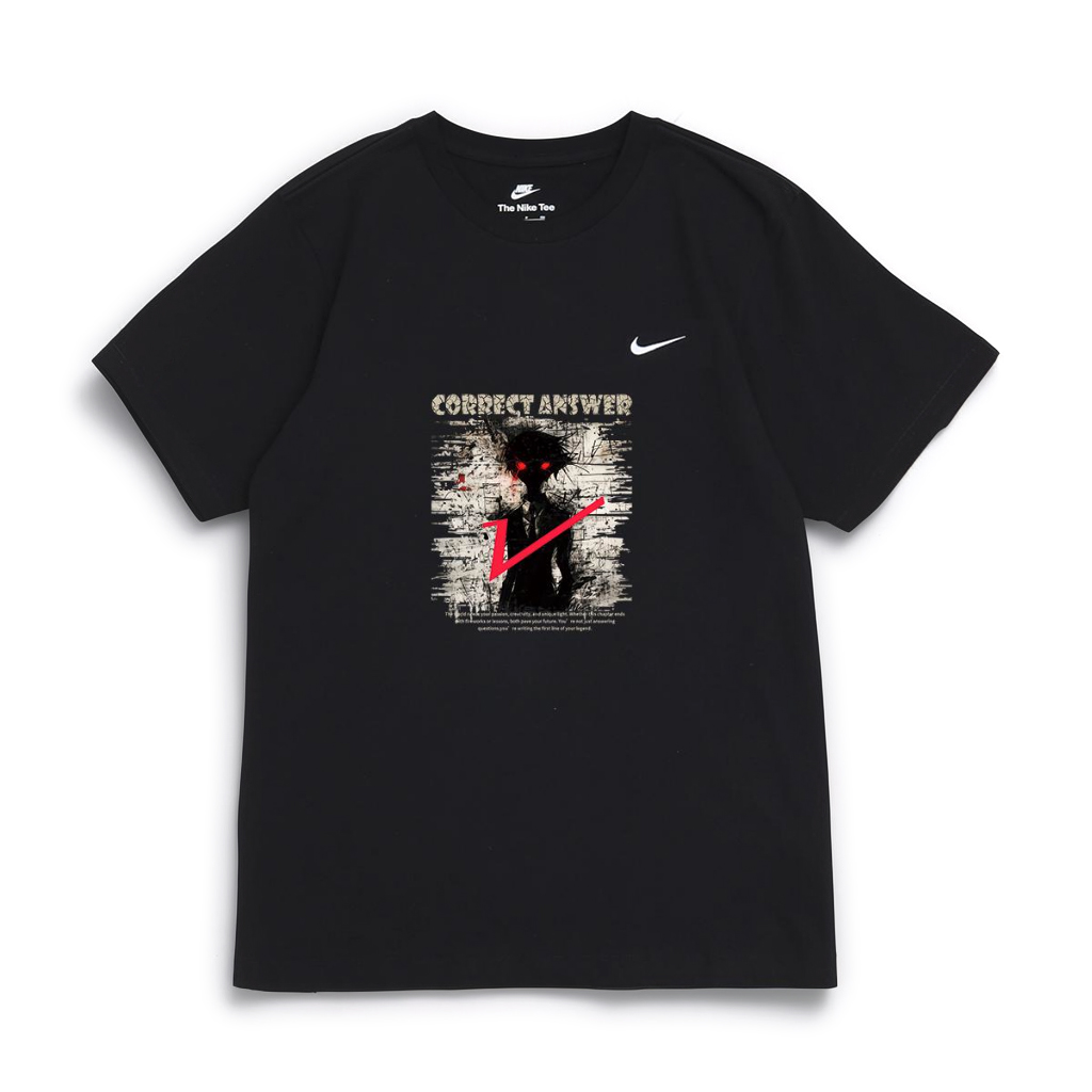 

Футболка Swoosh Dri Fit Unisex Nike, черный