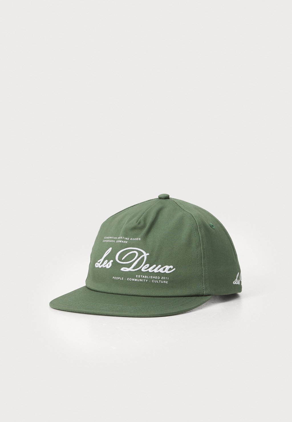 

Бейсболка SCANDINAVIAN SOFT SNAPBACK Les Deux, зеленый