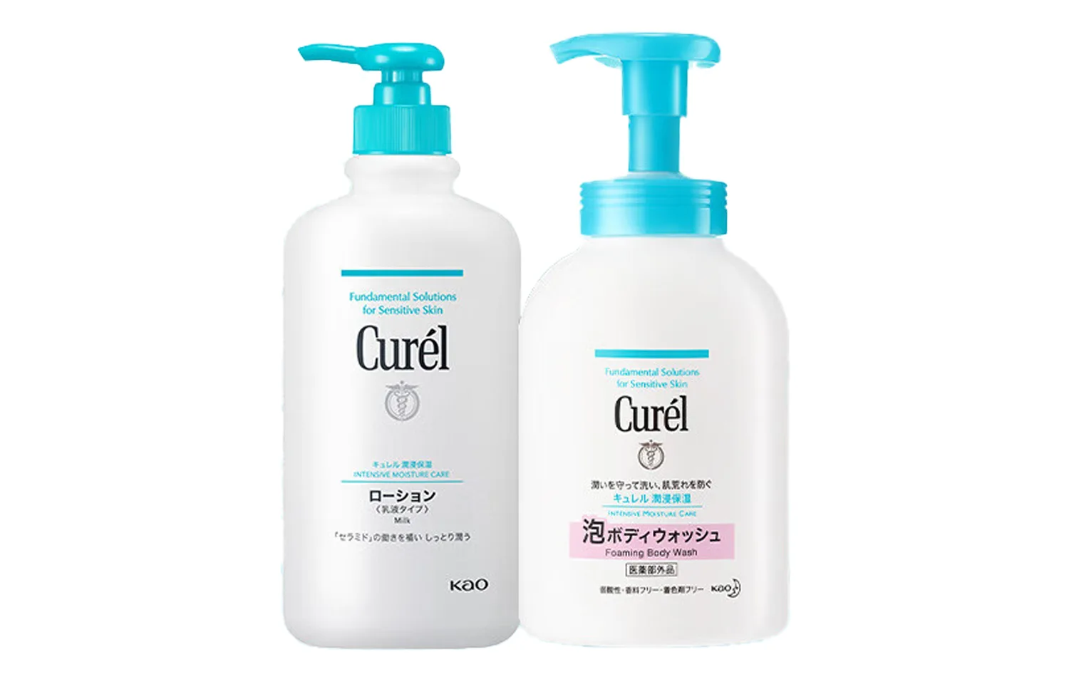 Curél KERUN Bubbles гель-крем для душа увлажняющий набор 480 мл + 90 г/480 мл + 410 мл, Two-Piece Set: 480ml Body Wash+90g Body Cream — фото 4