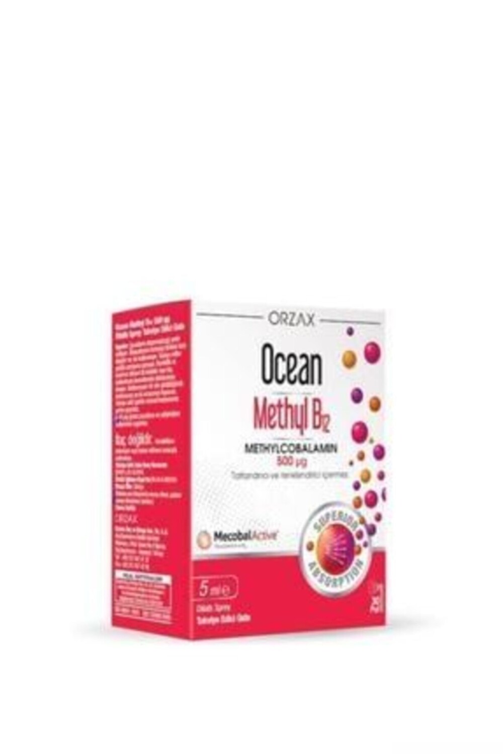 

Ocean Methyl B12 Spray 1000 мкг 5 мл 1 шт.