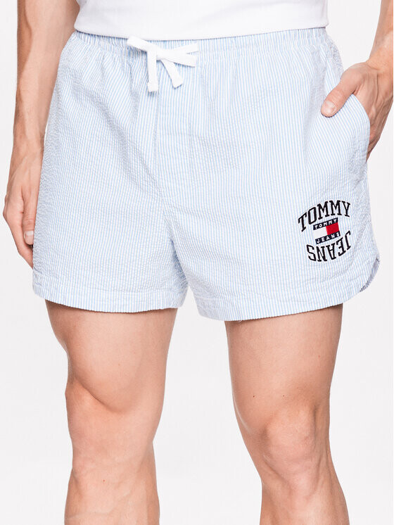 

Тканевые шорты стандартного кроя Tommy Jeans, синий