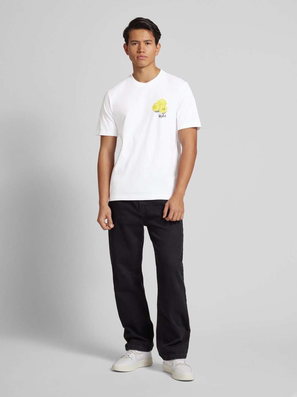 

Футболка с этикеткой ADIDAS SPORTSWEAR, белый