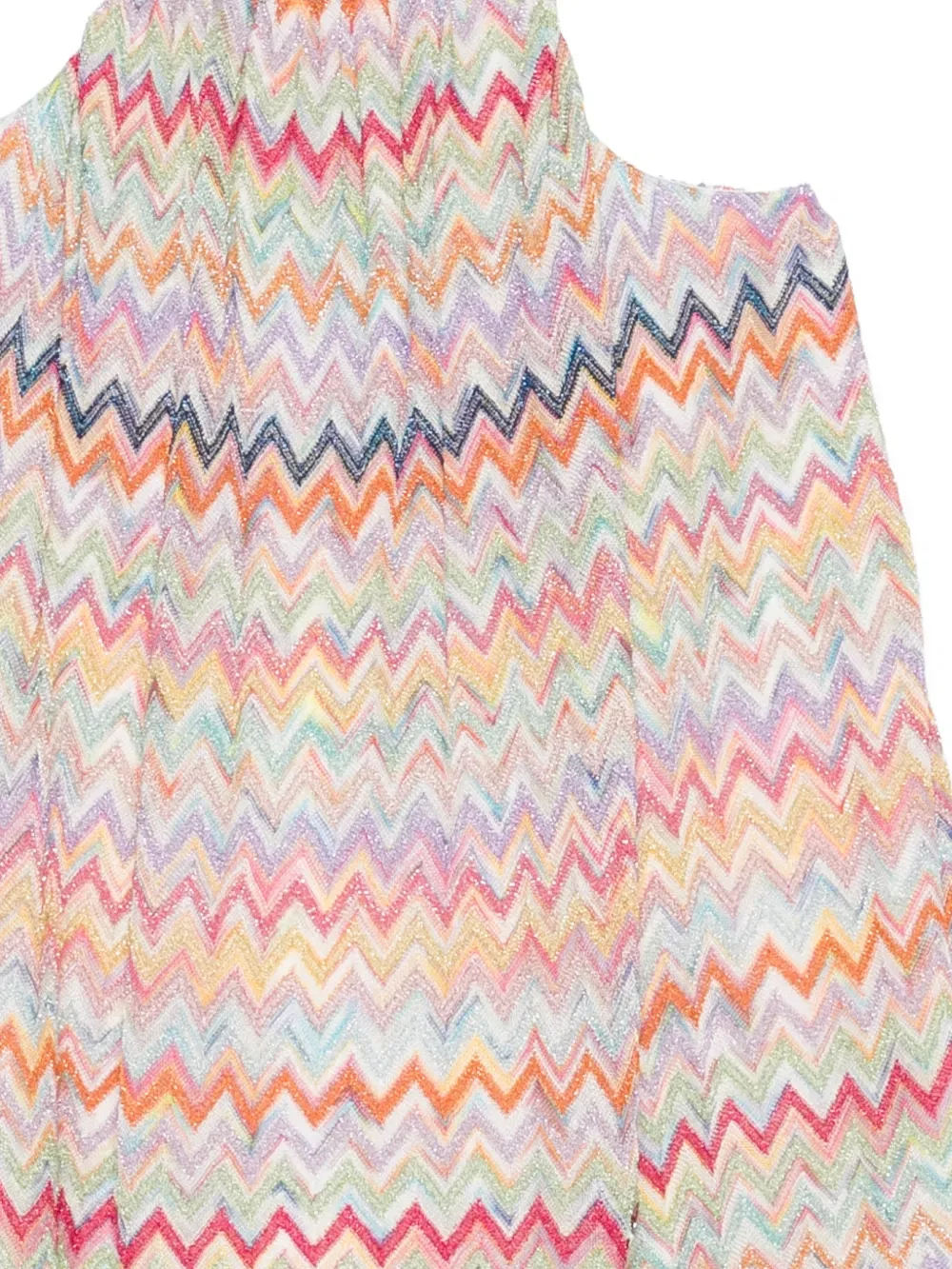 Платье с зигзагообразным узором Missoni Kids, розовый — фото 3