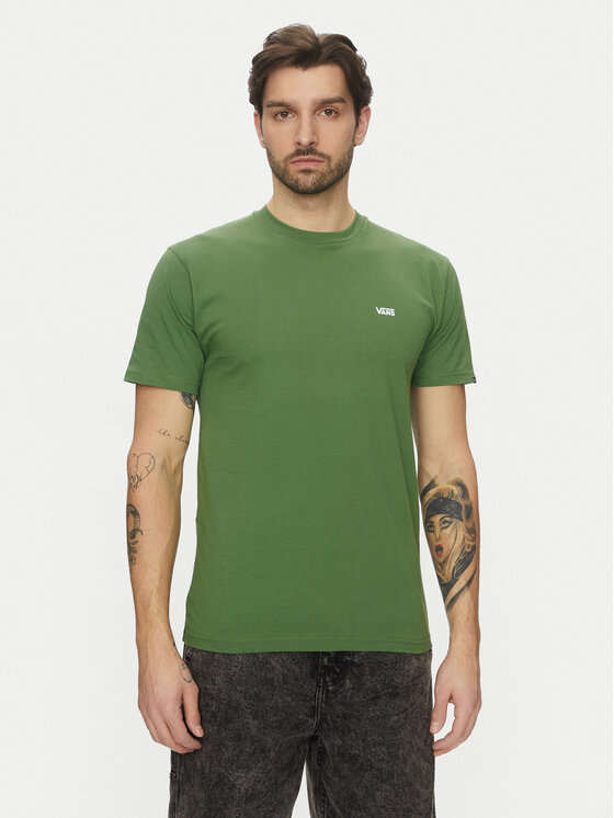 

Футболка классического кроя Left Chest Logo VN0A3CZE Vans, зеленый