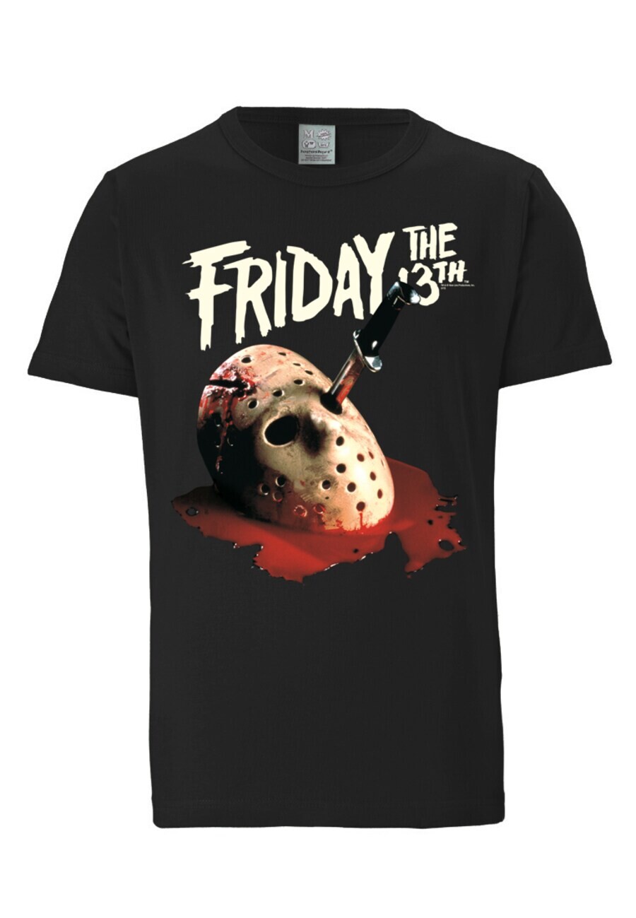 

Классическая футболка LOGOSHIRT Shirt Friday The 13th, черный