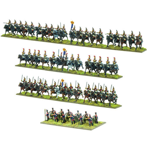 

Миниатюра Warlord Games Black Powder Epic Battles: Waterloo - French Heavy Cavalry Brigade