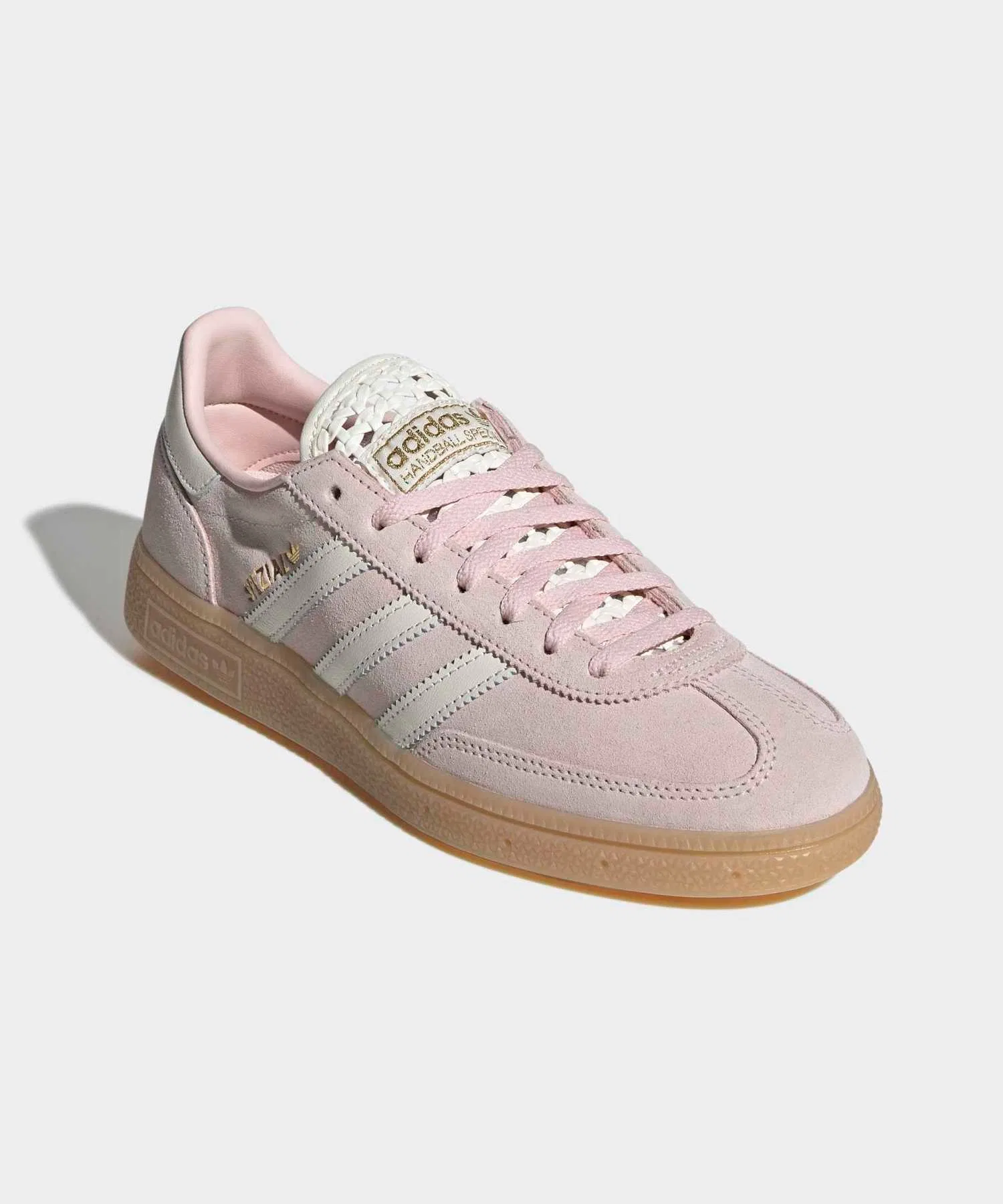 Унисекс кроссовки adidas Handball Spezial розовые — фото 4