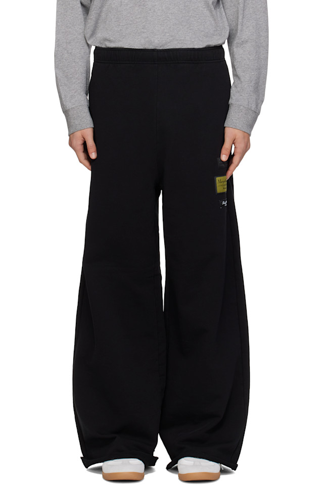 

Спортивные штаны с нашивкой Mm6 Maison Margiela, черный