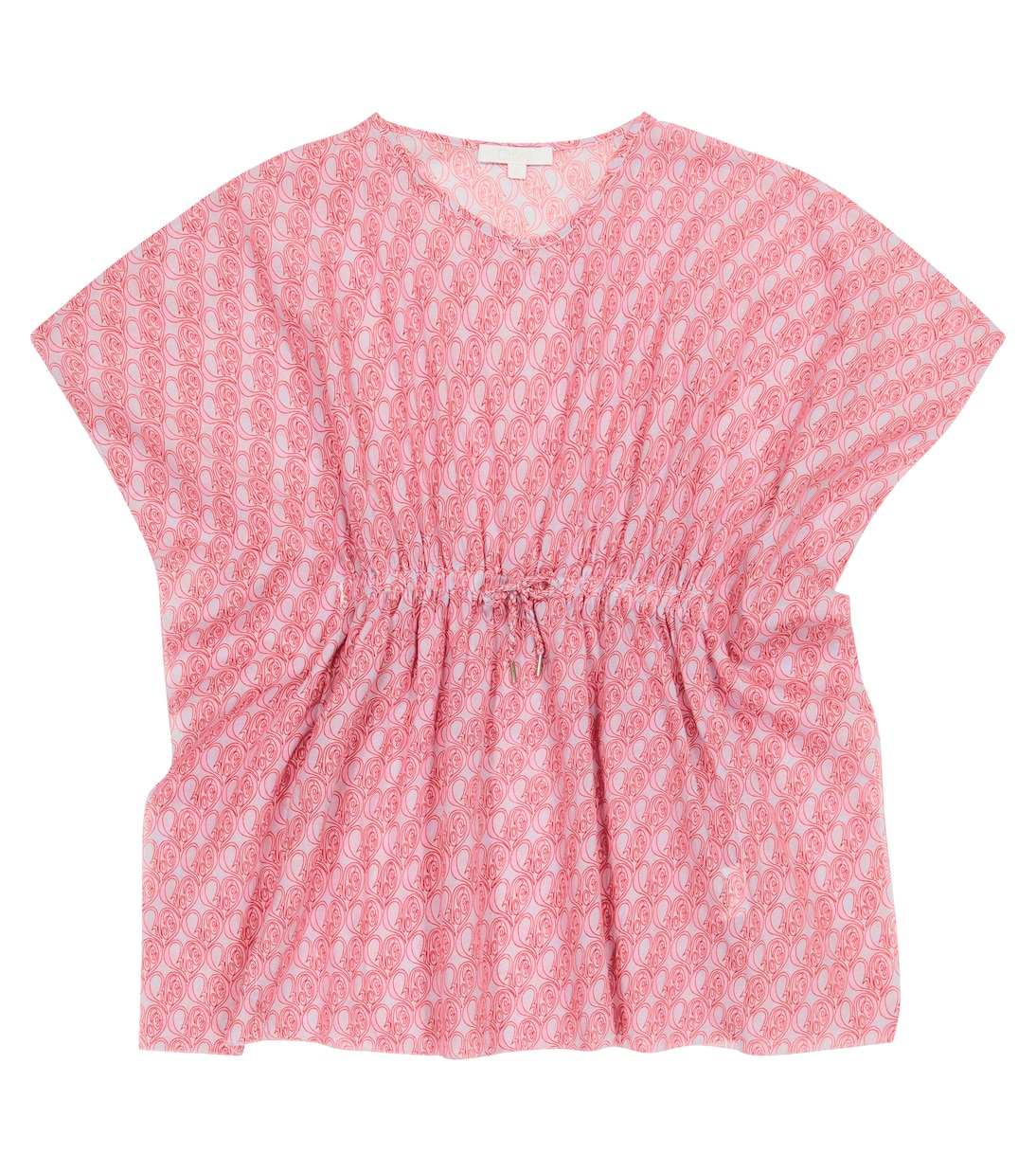 

Платье из принтованного хлопка Chloé Kids, Red Pink