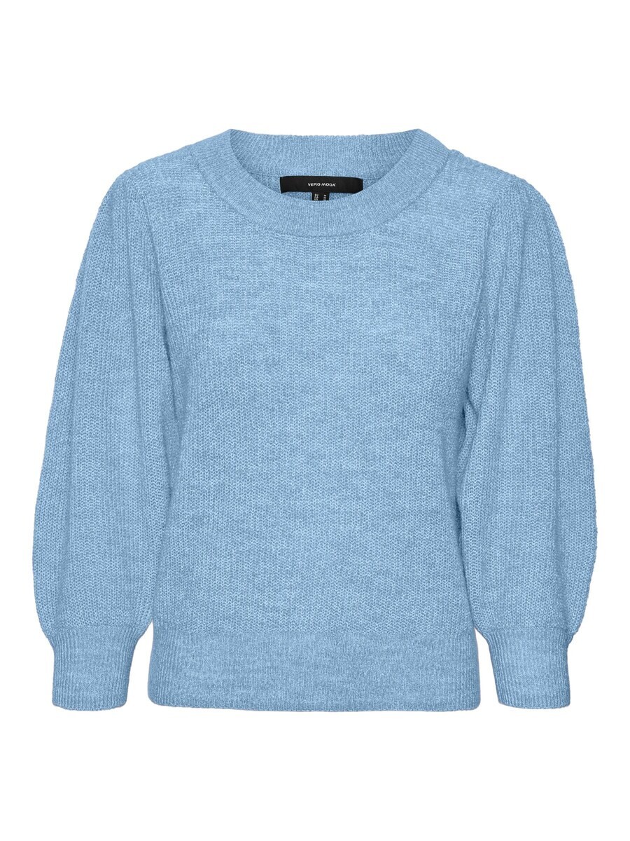 

Тонкий вязаный свитер VERO MODA Sweater VMVigga, небесно-синий