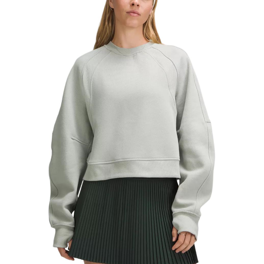 

Свитшот серии Scuba для женщин Lululemon, серый/серый