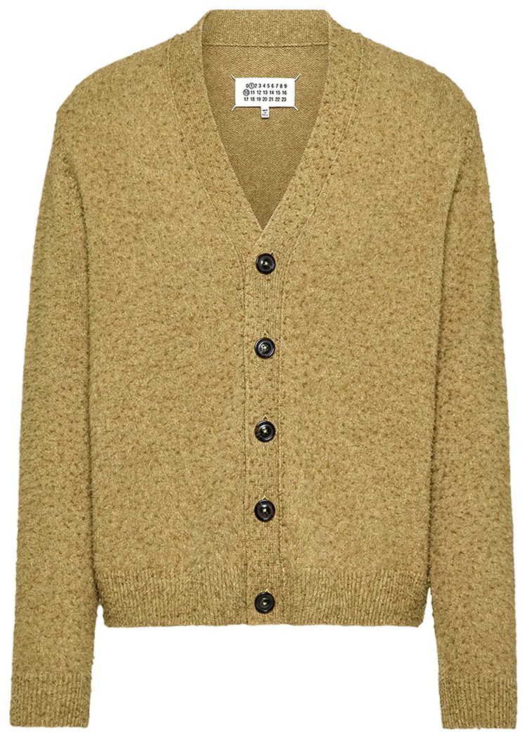 

Кардиган Maison Margiela Wool Blend Cardigan 'Light Green', зеленый