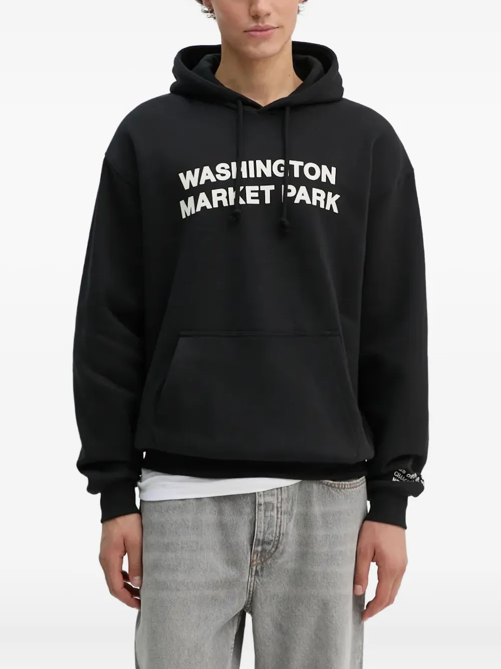 

Худи с графическим принтом Les Deux, черный