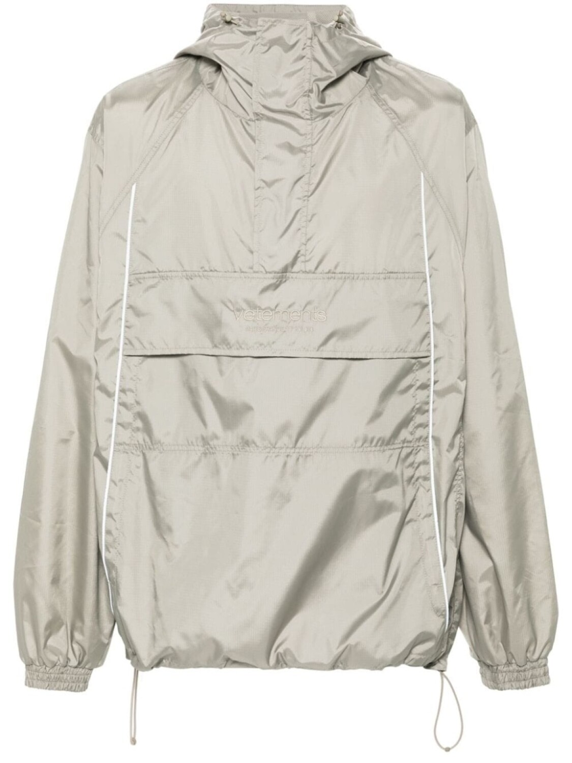 

VETEMENTS легкая ветровка с капюшоном, зеленый
