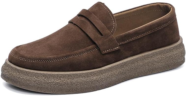 

Мужские кроссовки HoaloX с шнуровкой - легкая и дышащая модель цельного кроя, подходящая для городского комфорта и повседневного стиля, коричневый