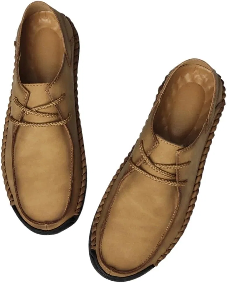 Мокасины кожаные JSEIAJB Loafers, Picture Color NSUQOA — фото 2