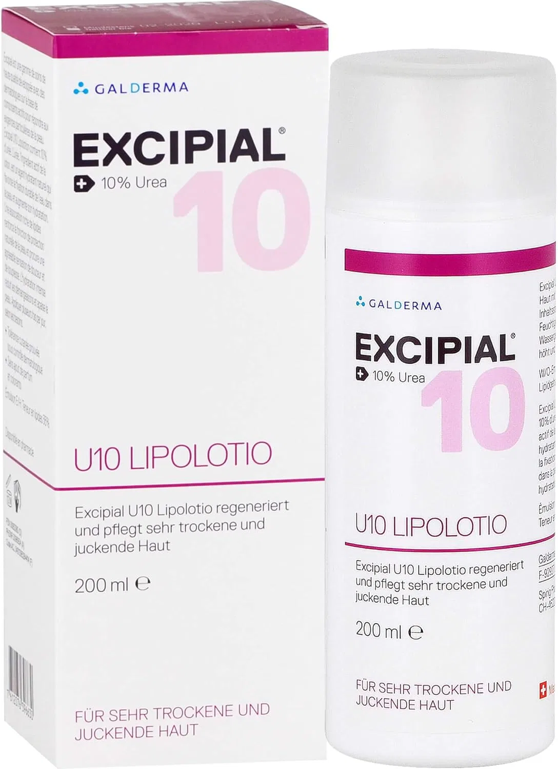 Липолосьон «U10 Lipolotio» 200 мл от Excipial Excipial — фото 2
