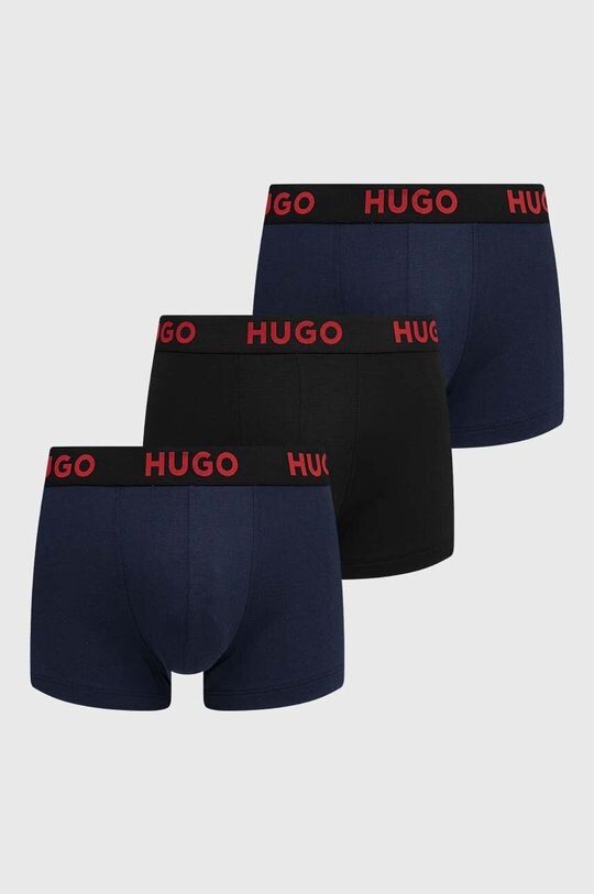 

Пары боксеров HUGO 3 Hugo, темно-синий