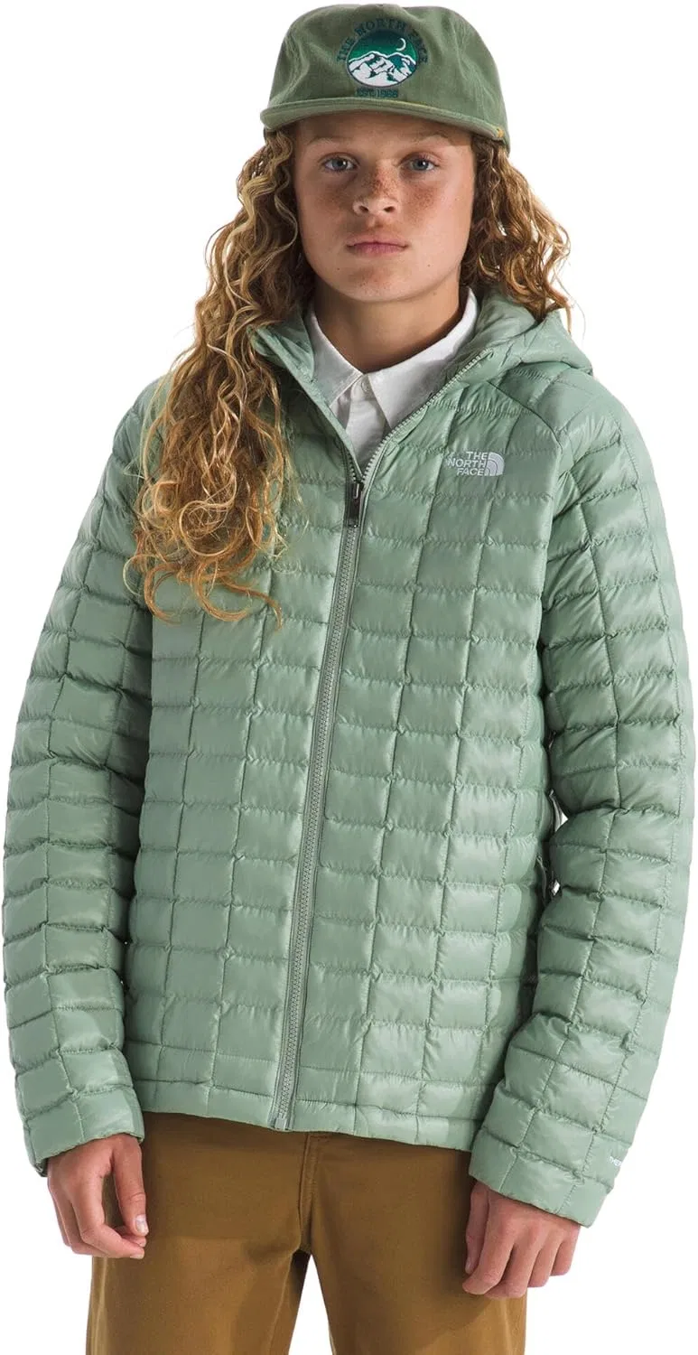 Куртка Thermoball Hooded, The North Face, цвет Slate Moss — фото 4