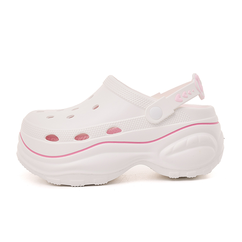 Сабо женские King Jinmai, White Pink